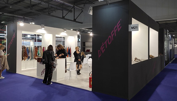 Progettazione stand lineapelle settembre 2022 Milano